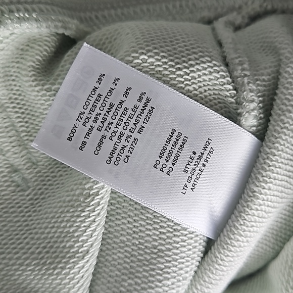 Aritzia TNA Airy Fleece Perfect Hoodie Light Green S - Picture 5 of 5
